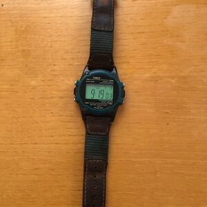 Timex Green Digital Watch